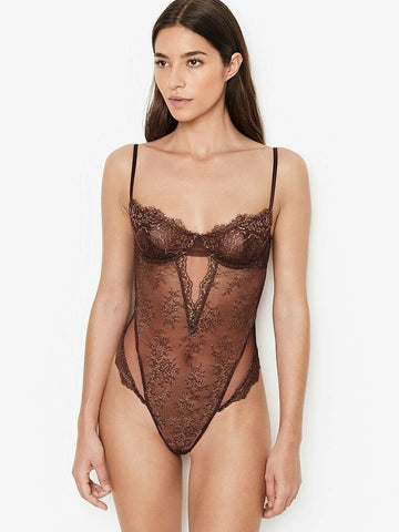 Victorias Secret lujoso body de encaje S