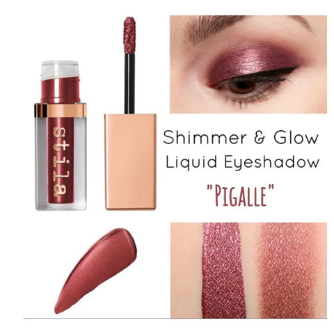 Stila Shimmer And Glow Liquid Eye Shadow Sombra Pigalle