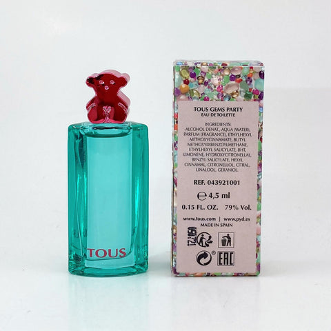 Tous Gems Party EDT 4.5 ml 0.15 fl oz Miniature