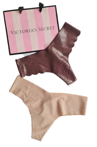 Victorias Secret pack 2 tangas sin costuras XS