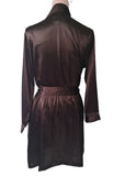 Morgan Taylor  the chocolate satin Kimono M