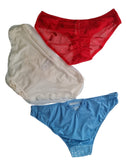 Victorias Secret Lencería Pack 3 Panties Bikini Xs