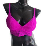 Victorias Secret pink bralette push up XS