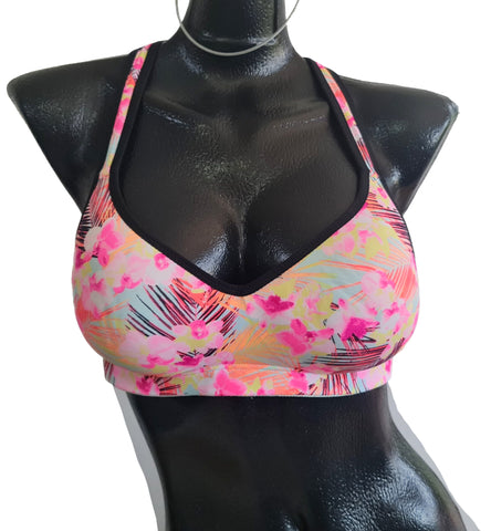 Victorias Secret Pink Yoga Bra Push Up S (32-34b)