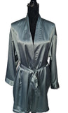 Victorias Secret the satin silver Kimono