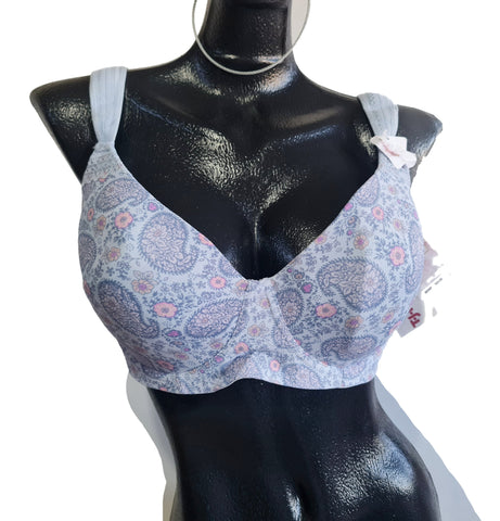 Jessica Simson floral demi coverage bra 40D