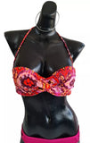 Victorias Secret Traje De Baño Bikini Halter Bra 34c M