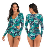 Manga Larga Máxima Calidad Traje De Baño Bikini Aqua