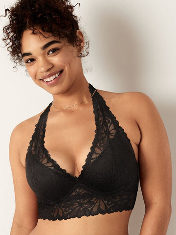 Victorias Secret pink bralette push up S